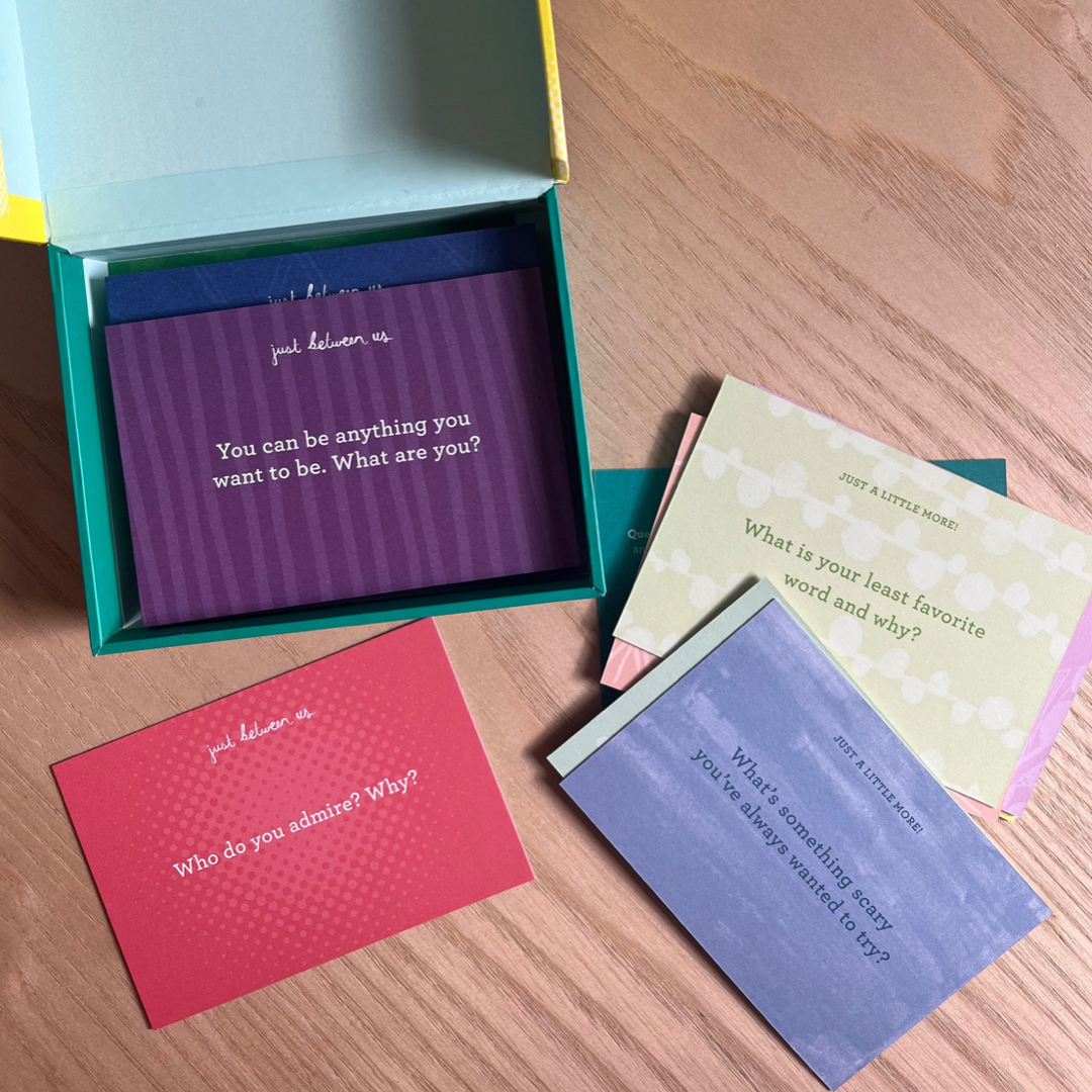Just Between Us: Conversations Cards for the Whole Family